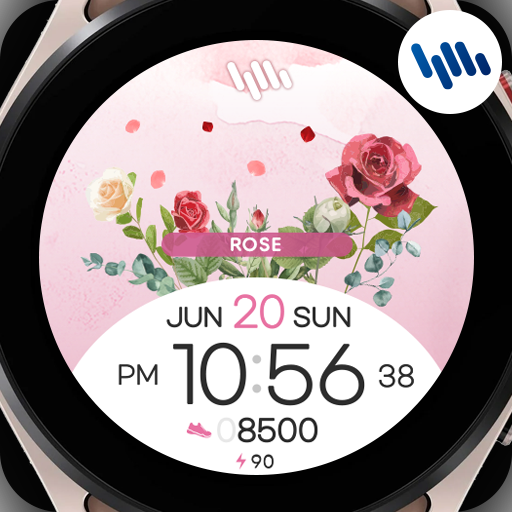 SamWatch Flower 2022 Rose