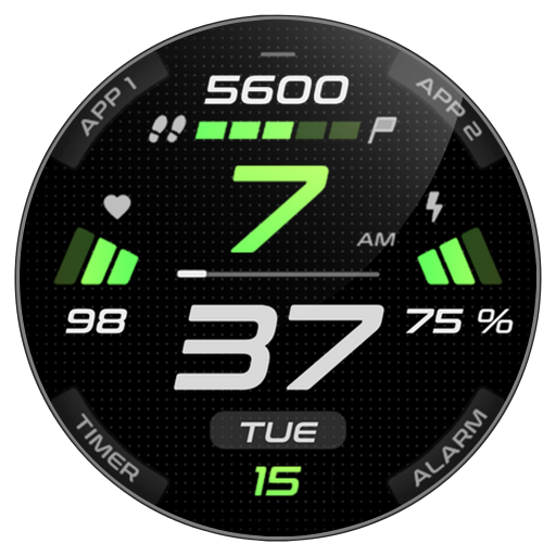 Awf SPORT xDark: Watch face